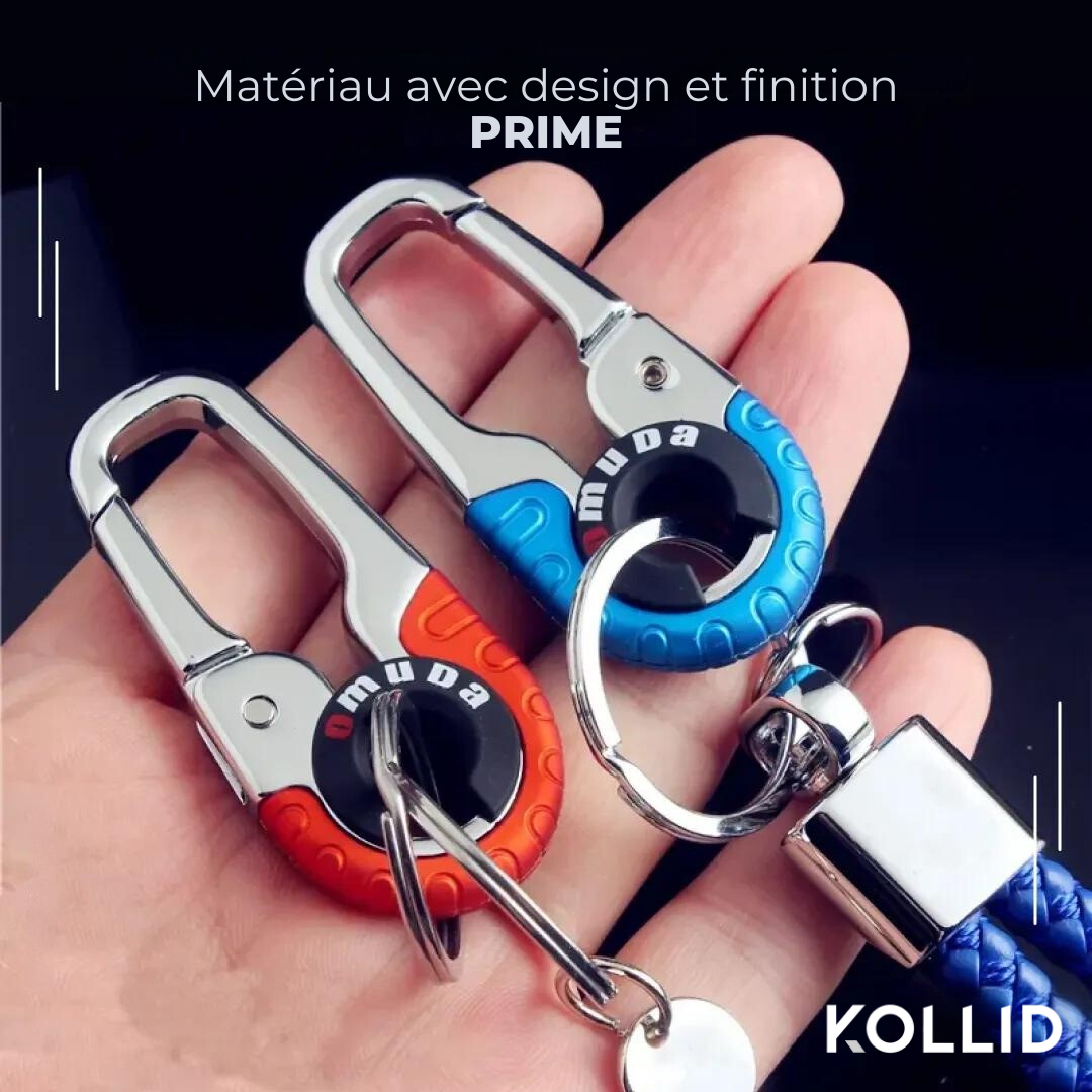 Gesmede metalen autosleutelhanger - MetalKey™