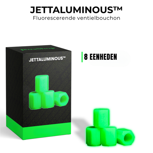 Fluorescerende sproeidop voor banden – JettaLuminous™ [BEPERKTE VOORRAAD]