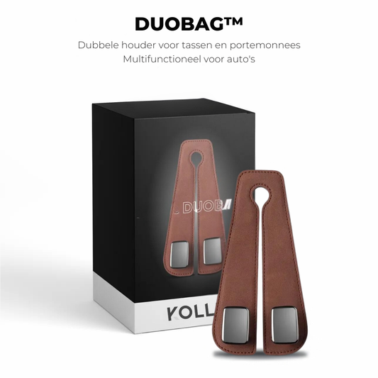 Dubbele tas en multifunctionele tassenhouder voor auto's - DuoBag™ [BEPERKTE VOORRAAD]