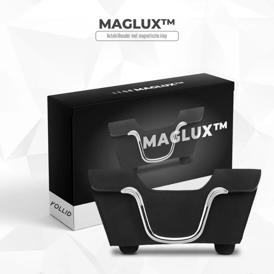 Brilhouder voor auto's met magnetische klep - MagLux™