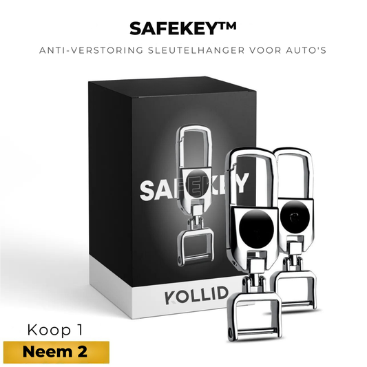 [BETAAL 1, KRIJG 2] Anti-diefstal autosleutelhanger - SafeKey™