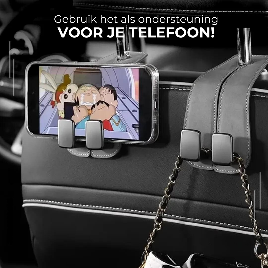 Dubbele tas en multifunctionele tassenhouder voor auto's - Jetta DuoBag™ [BEPERKTE VOORRAAD]