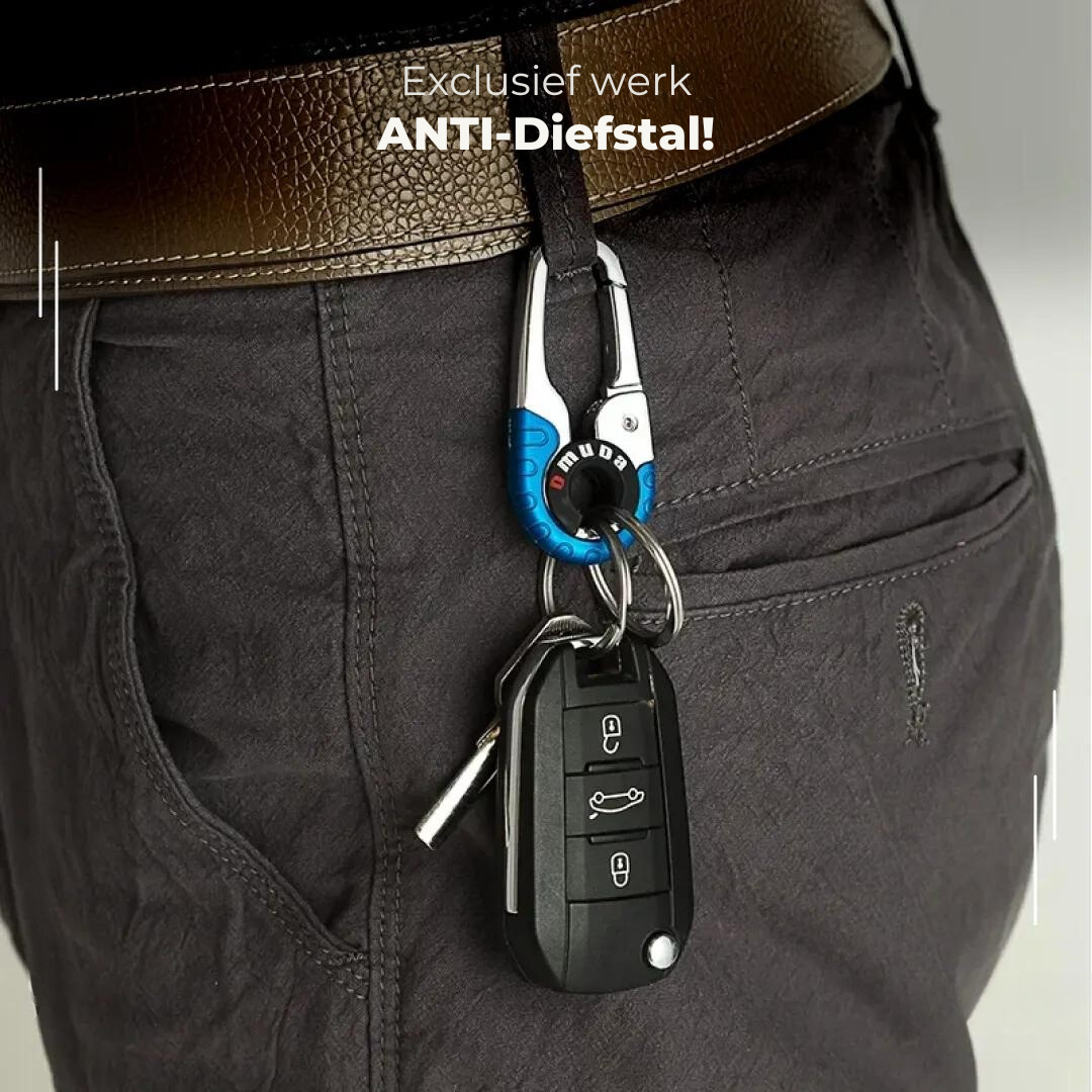 Gesmede metalen autosleutelhanger - Jetta MetalKey™