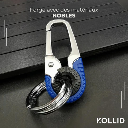 Gesmede metalen autosleutelhanger - MetalKey™