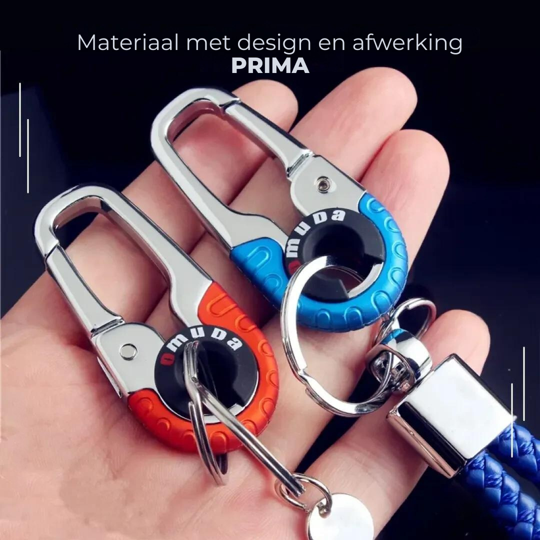 Gesmede metalen autosleutelhanger - Jetta MetalKey™
