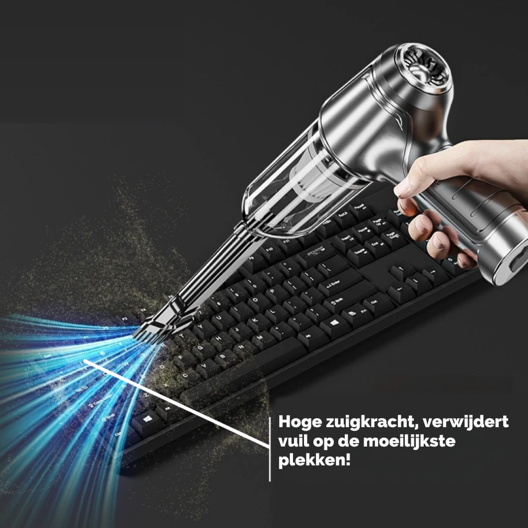 MaxJetta™ draagbare stofzuiger + 4 EXCLUSIEVE ACCESSOIRES [EXCLUSIEF CADEAU]