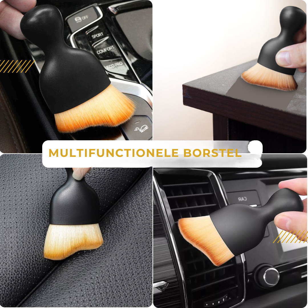 Mini-reinigingsborstel voor auto-interieur - Jetta MiniBrush™