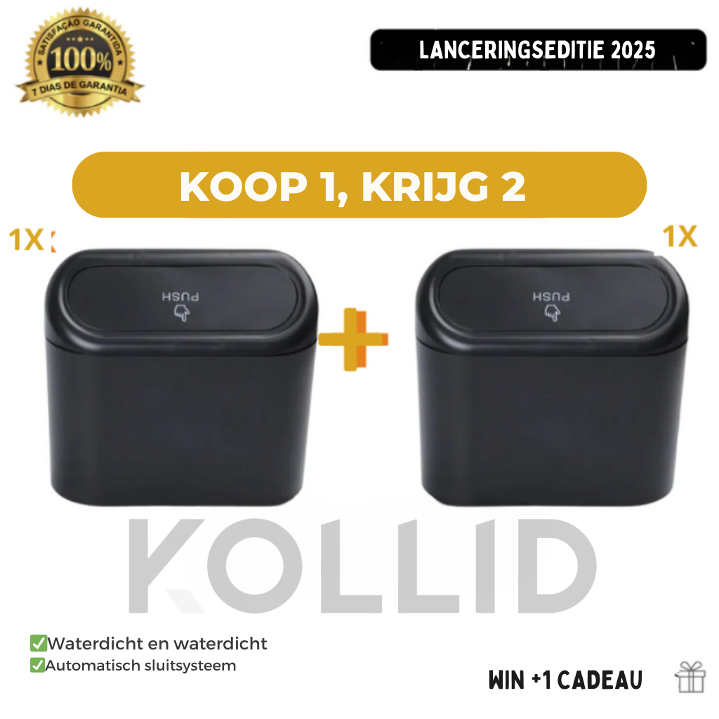 Kit voor auto-afvalhouders – BagCar™ [KOOP 1, ONTVANG 2 GRATIS]