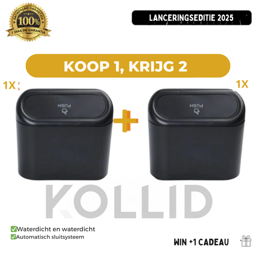 Kit voor auto-afvalhouders – BagCar™ [KOOP 1, ONTVANG 2 GRATIS]