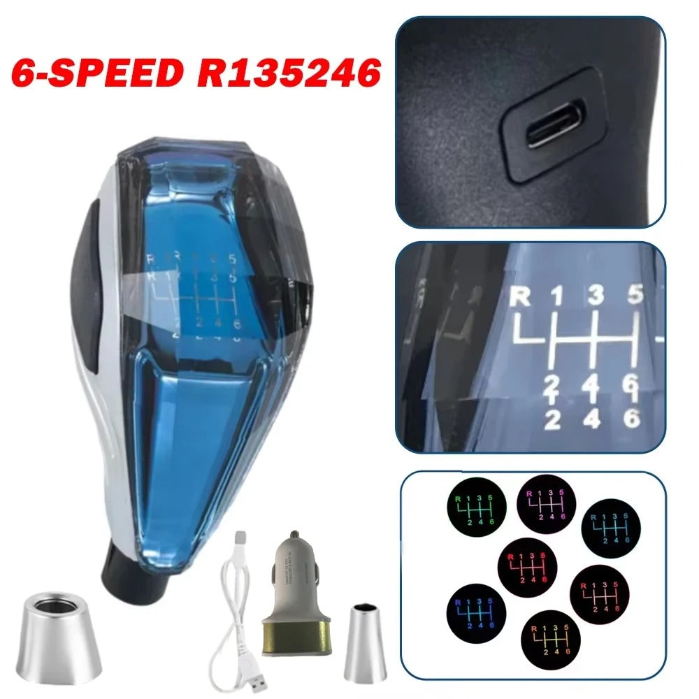 Universele RGB Versnellingspook - Jetta LedShift™ [BEPERKTE VOORRAAD]